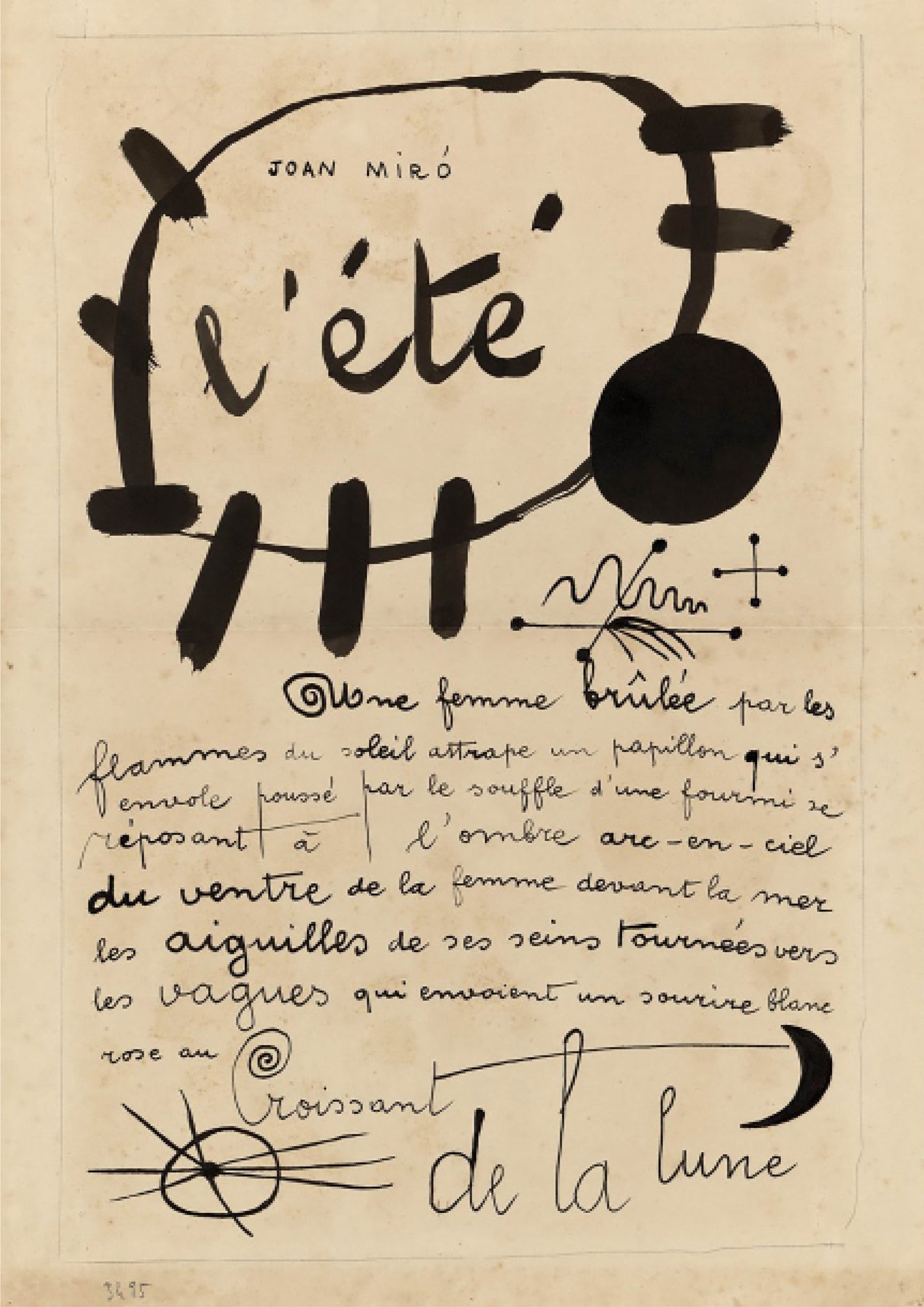 Joan Miro, L´été