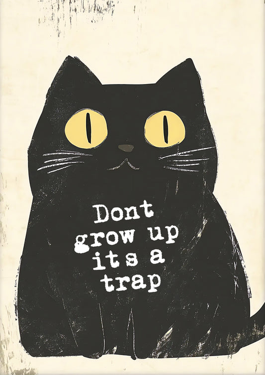 Don't grow up its a trap