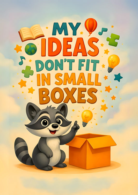 My ideas dont fit in small boxes