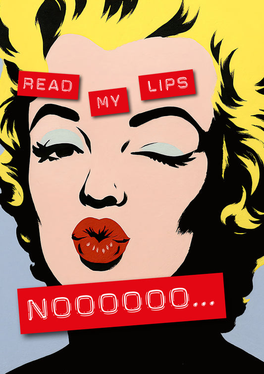 READ MY LIPS NOOOOOO...