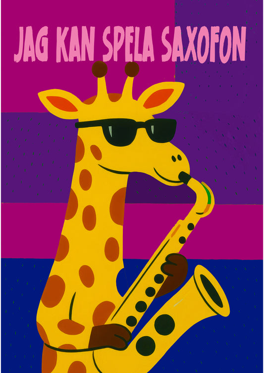 Jag kan spela saxofon
