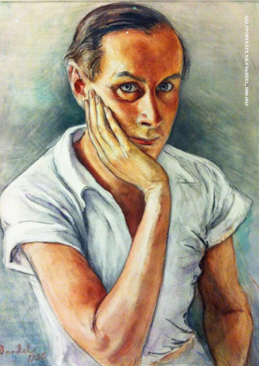 Nils Dardel, självporträtt