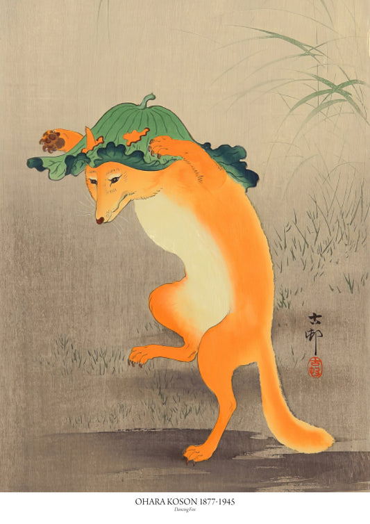 Dancing fox