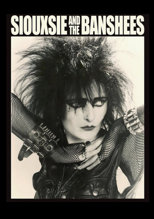 Siouxsie and the banshees - vintage poster