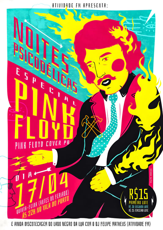 Pink Floyd - cover poster