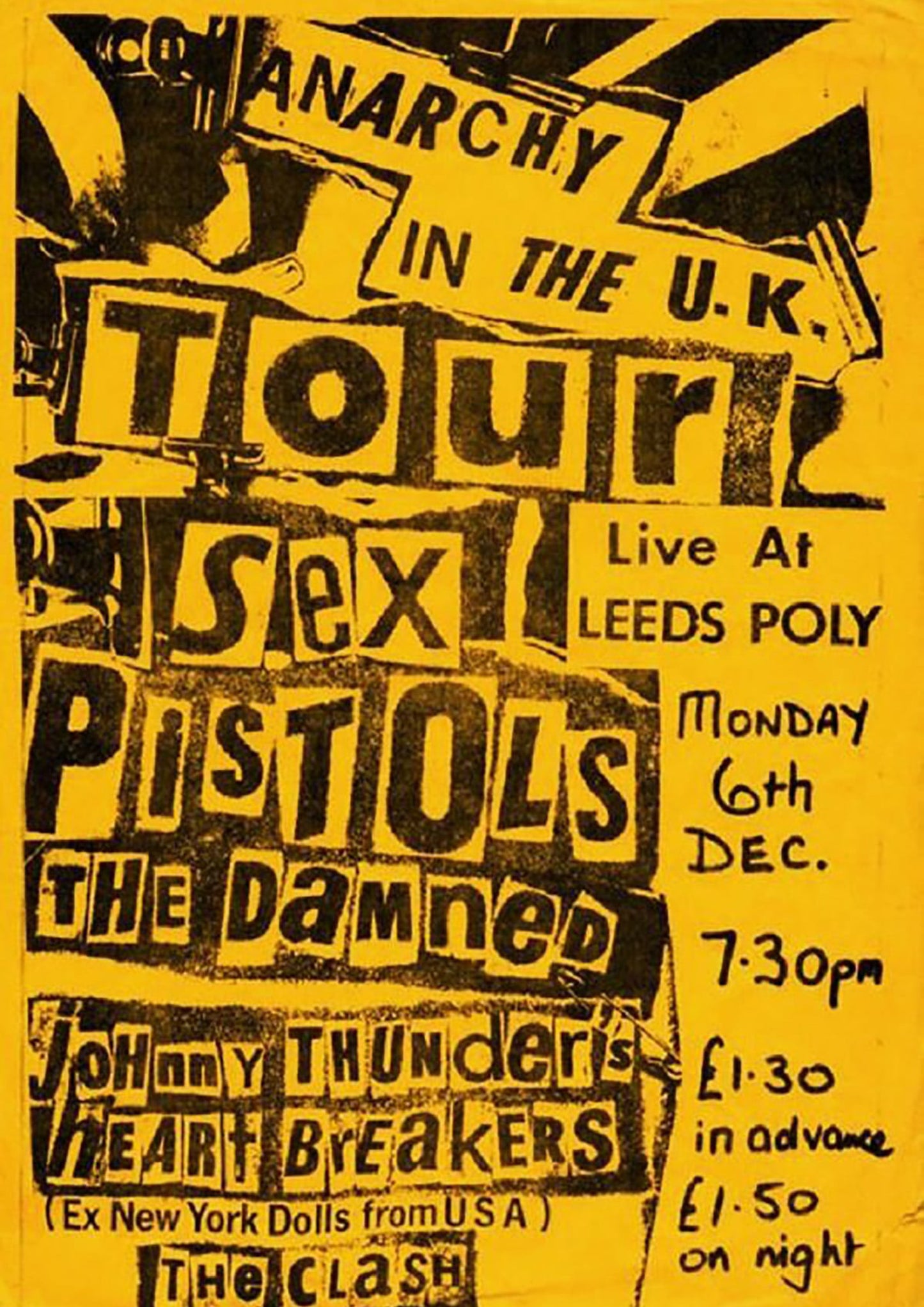 Sex pistols - Anarchy in the U.K tour