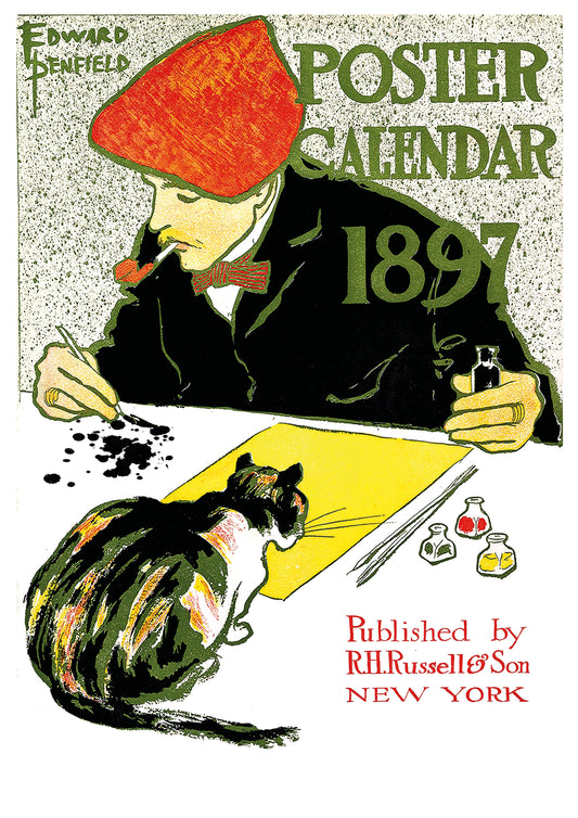 Poster calendar 1897